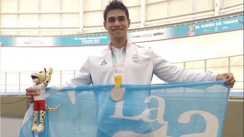 El ciclista costero Lucas Vilar conquistó una medalla de plata en los Juegos ODESUR con el seleccionado nacional