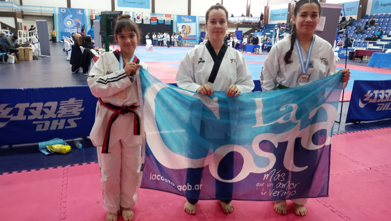 Participación costera en un evento nacional y se anuncia una Jornada Internacional de Taekwondo en Santa Teresita