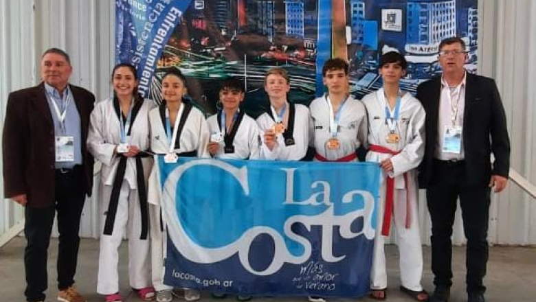 El Seleccionado Municipal de Taekwondo de La Costa ganó 11 medallas en el 7º Argentina Open