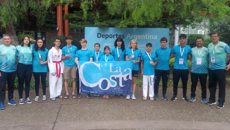 Destacada actuación del seleccionado municipal de Taekwondo en el Torneo Nacional Clausura 2023