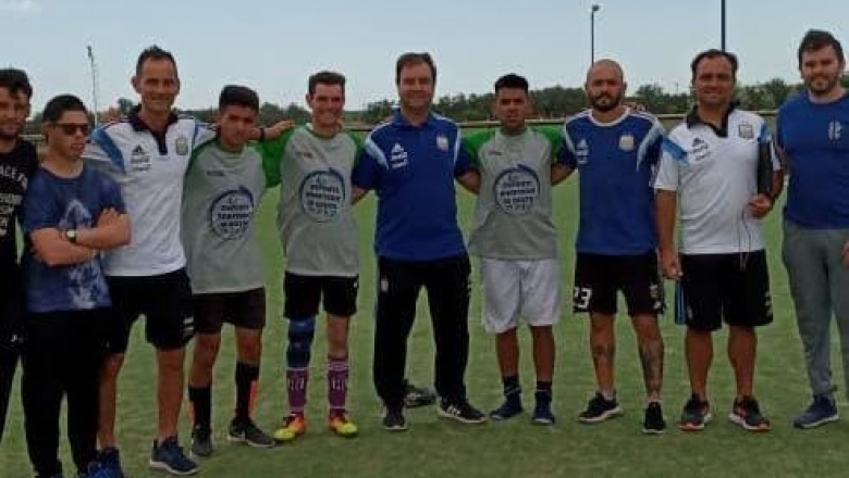 Cuatro alumnos de la Escuela Municipal de Fútbol Adaptado de La Costa serán parte de la Selección Argentina