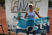 La tenista costera Milagros Falabella se consagró en un torneo internacional en Mendoza