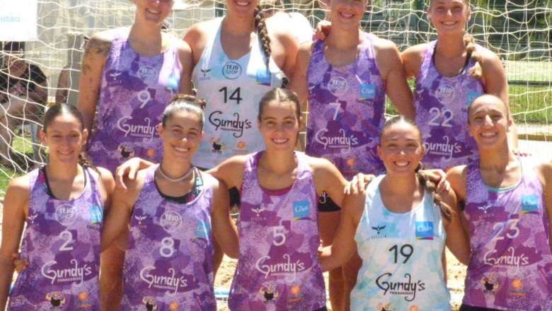 El equipo de beach handball de La Costa se clasificó a la Copa Argentina 2025