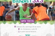 Este sábado y domingo continúa en Santa Teresita el Torneo de Básquet 3x3