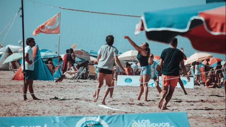Sigue el atractivo circuito Atlántico de Beach Vóley en las playas del Partido de La Costa