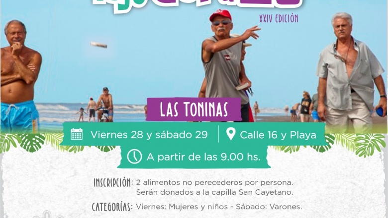 Se disputará este viernes y sábado en Las Toninas la 34ª edición de la clásica Copa Leo de Tejo