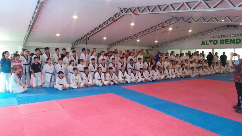 Exitoso encuentro de Taekwondo en Santa Teresita