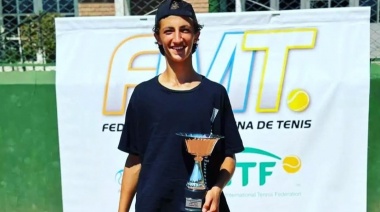 El tenista Valentín Guadagno fue finalista en el Torneo Transición de Mendoza