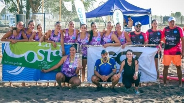 La Costa obtuvo el subcampeonato en la Copa Argentina de Beach Handball