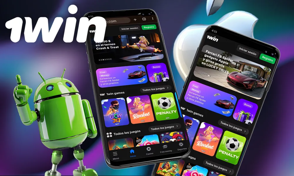 Aplicación móvil 1win